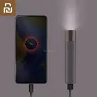 Xiaomi Youpin USB Перезаряжаемый яркий фонарик для повседневного использования 3000 мАч Внешний аккумулятор мини светодиодный фонарик портативное зарядное устройство Внешний аккумулятор