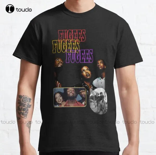 

Fu-Gee-La Hip Hop, Rap, Fugees Classic T-Shirt Custom Aldult Teen Unisex Digital Printing Tee Shirt Fashion Funny New Xs-5Xl