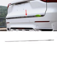 for haval f7 f7x 2018 2021 rear tail trunk door trim exterior mouldings stainless steel accessories tailgate protection