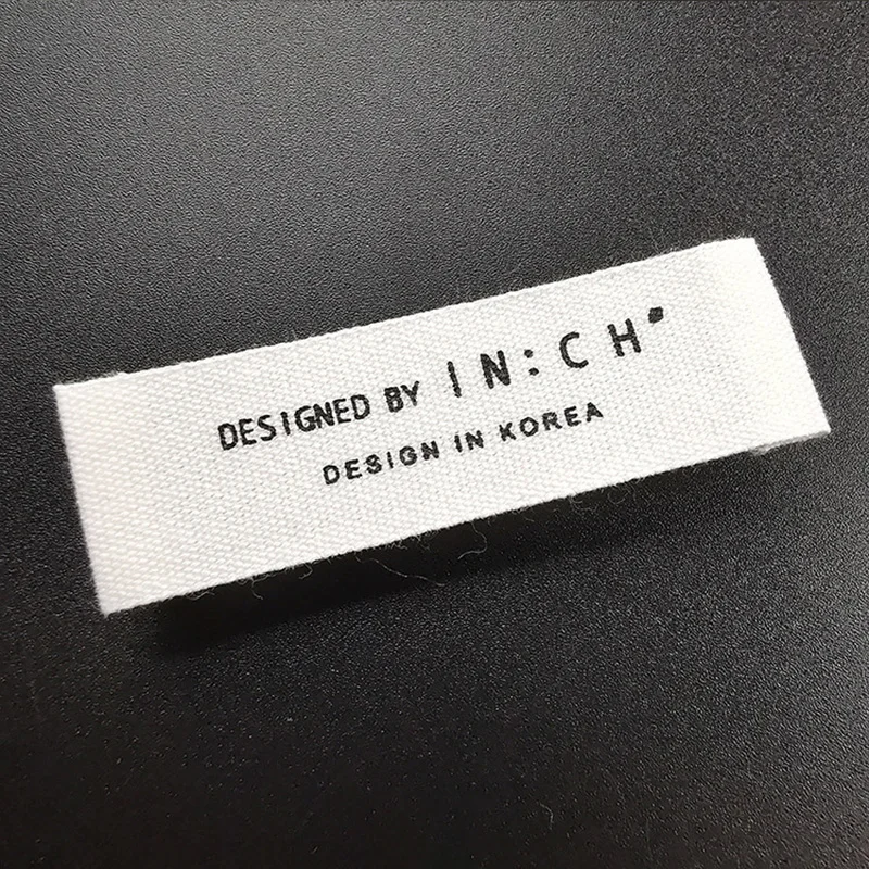 Тканевая набивка на воротник из 1000 хлопка логотип бренда одежды шт. - купить по