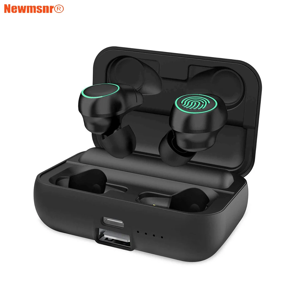 Newmsnr i19 Беспроводные Bluetooth 5 0 HIFI наушники HD стерео шумоподавление Голосовое