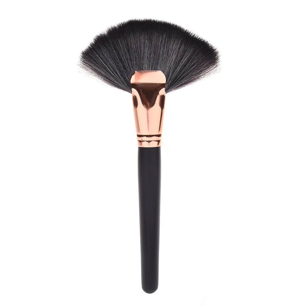 

Large Fan Shape Powder Makeup Brush Pro Foundation Powder Brush Contour Brush Beauty Foundation Brush For Women Girls