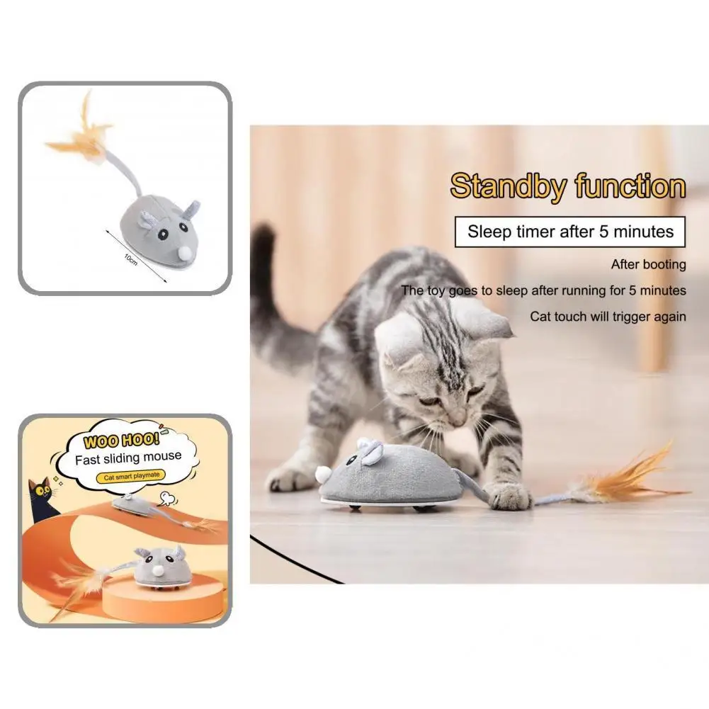 

Экологичная игрушка для кошек, креативная электрическая игрушка для кошек, игрушка для котят, заводная игрушка для домашних животных