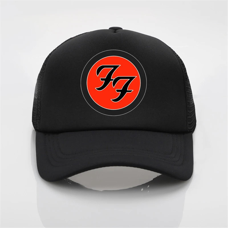 Модный сетчатый головной убор Foo Fighter печать бейсбольная кепка для мужчин и wo мужская летняя трендовая Кепка новая молодежная Джокер Солнцезащитная шляпа пляжный козырек шляпа