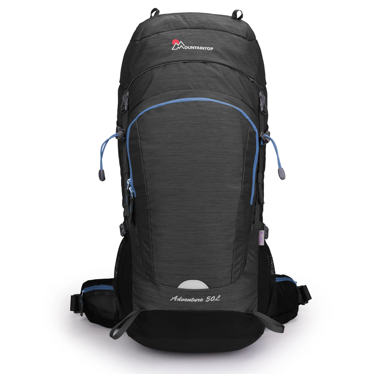 MOUNTAINTOP 50 Liter Hiking Internal Frame Backpack with Rain Cover