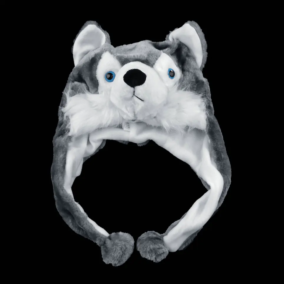 Шапка с капюшоном и в виде животных из мультфильма шапка волком шапочки милые