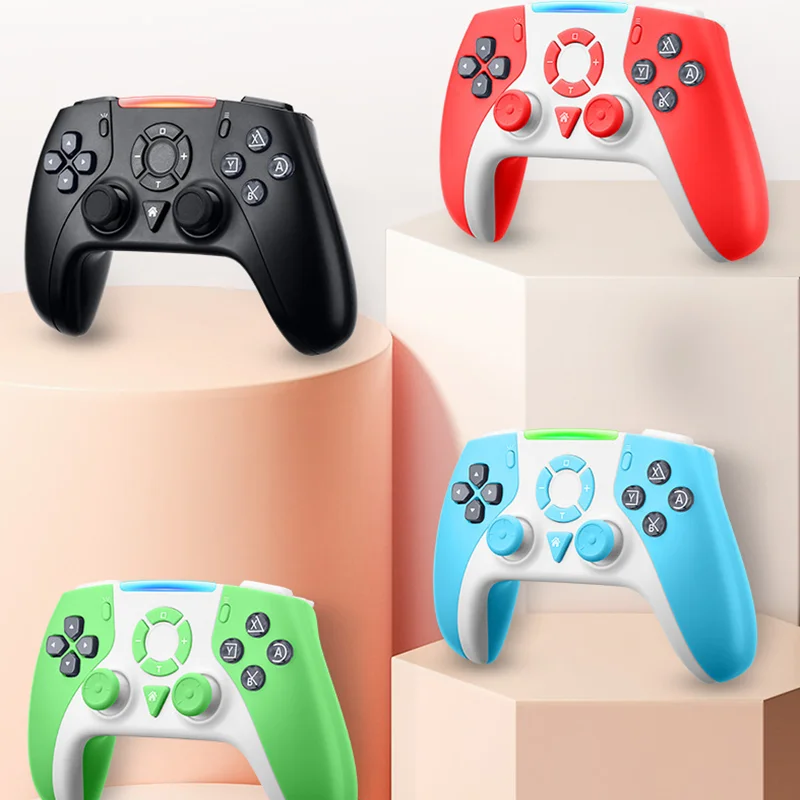 Беспроводной геймпад S02 для Nintendo Switch Pro контроллер с Bluetooth джойстик ПК игровая