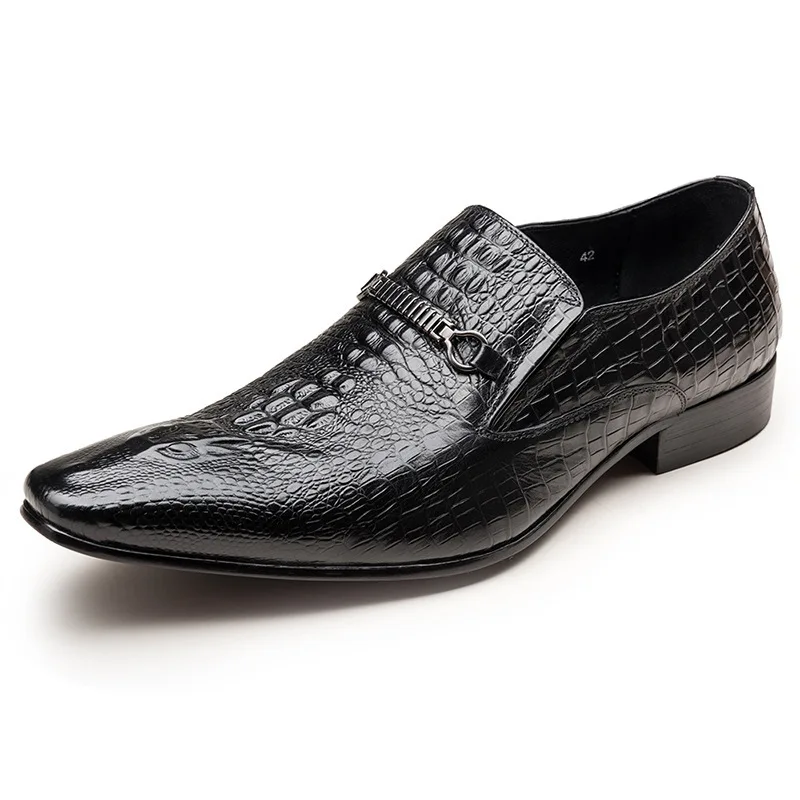

Mens Leather Shoes Patent Leather Oxford Shoes for Men Luxury Dress Shoes Slipon Wedding Shoes Leather Brogues Size 38-48