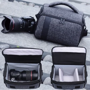 dslr camera bag case shoulder bag waterproof backpack for canon camera nikon sony alpha fujifilm panasonic photo slr case free global shipping