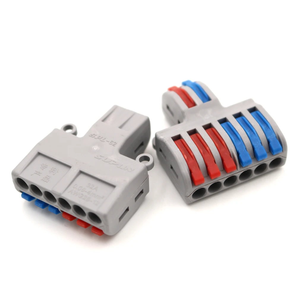 32A разъем провода мини быстрой зарядки Универсальный проводка кабеля Разъем пуш