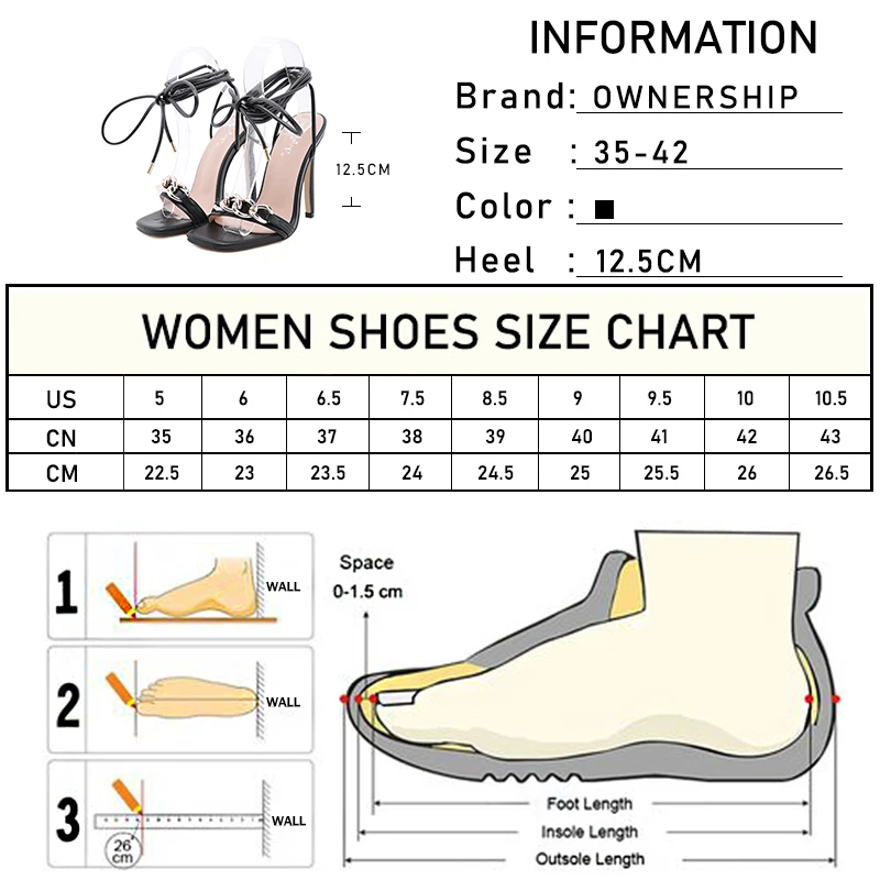 

Women Chain Gladiator Sandals Summer Women's Ankle Cross Strap Thin High Heels Woman Sexy Pumps Ladies Slides Female Shoes 2021