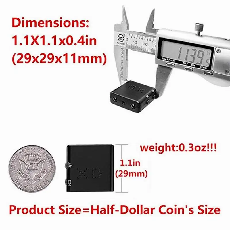 Мини-камера Full HD 1080P мини-видеокамера с ночным видением микро-камера детектором