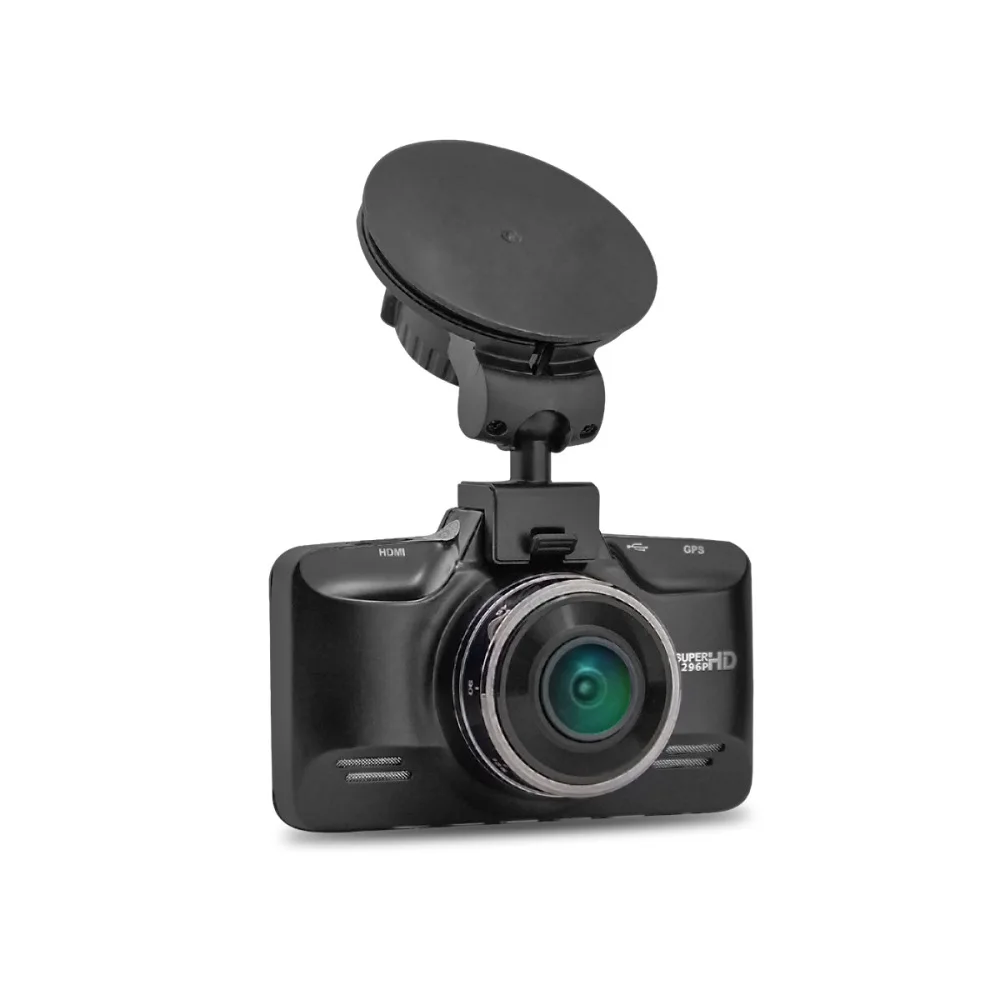 

2.7 Inch Mini Car DVR Camera Full 1296P Camcorder Video Recorder 30FPS with G-Sensor HDR GPS Dash (Black)