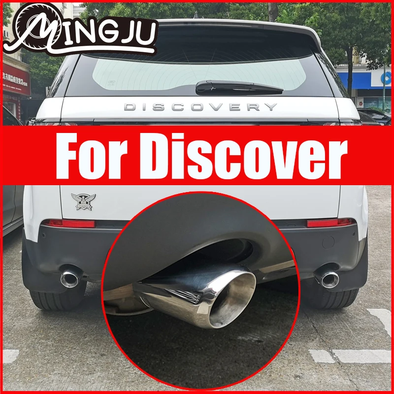 

Нержавеющая Сталь автомобильный глушитель для выхлопной трубы хвост горло переоборудование экстерьера продукты Аксессуары для Land rover ...