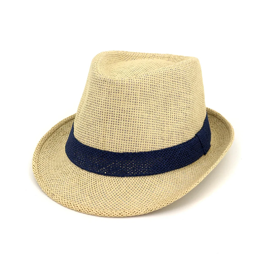 

Panama Hat Summer Sun Hats for Women Man Beach Straw Hat for Men UV Protection Cap chapeau femme 2020