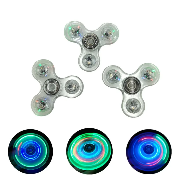 

2021 новый прозрачный игрушка фиджет-Спиннер ручной Спиннер малыш головоломки игрушки Fidget люминесцентный фиджет-Спиннер подарки для мальчик...