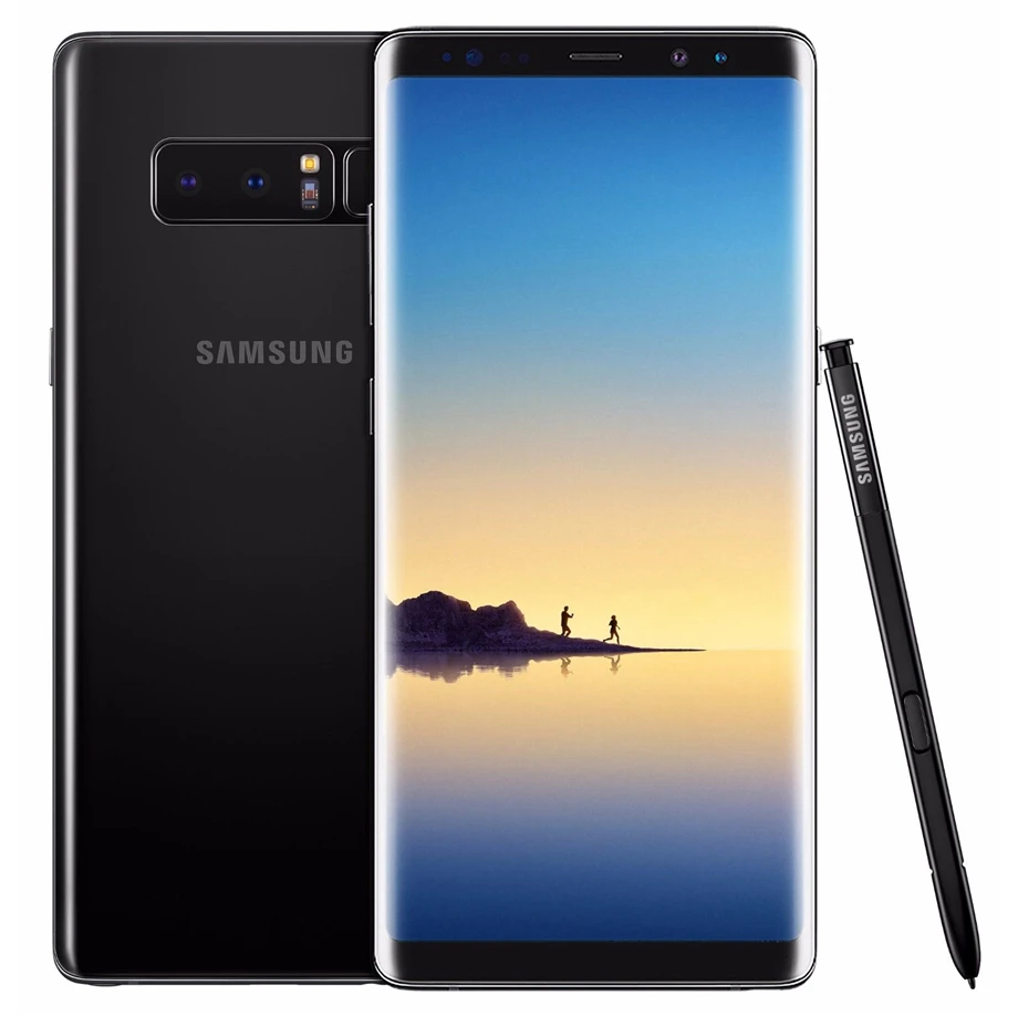 Samsung Galaxy Note8 Note 8 N950U/N950F разблокированный 4G LTE Android телефон Восьмиядерный 6," двойной 12 Мп задняя камера ram 6 ГБ rom 64 ГБ