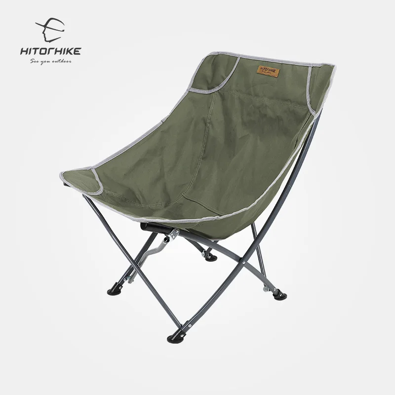 구매 Hitorhike 야외 글램핑 휴대용 철 튜브 캠핑 의자 접이식 나비 의자
