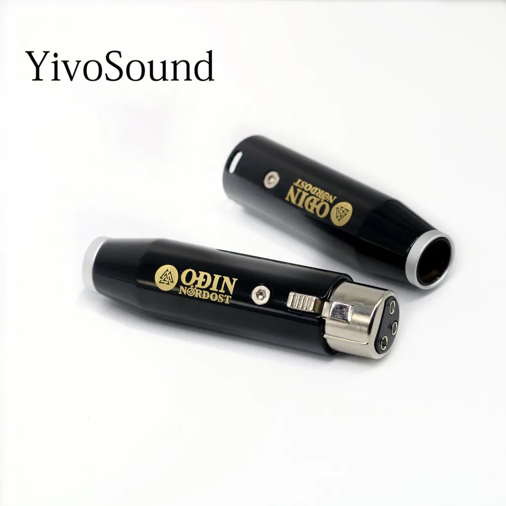 yivosound Hifi XLR Plug High-end Gold-plated Cable Connector 3 Pins for diy cables | Электроника