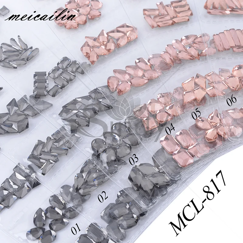 60 шт. стразы для дизайна ногтей|Стразы и украшения| |