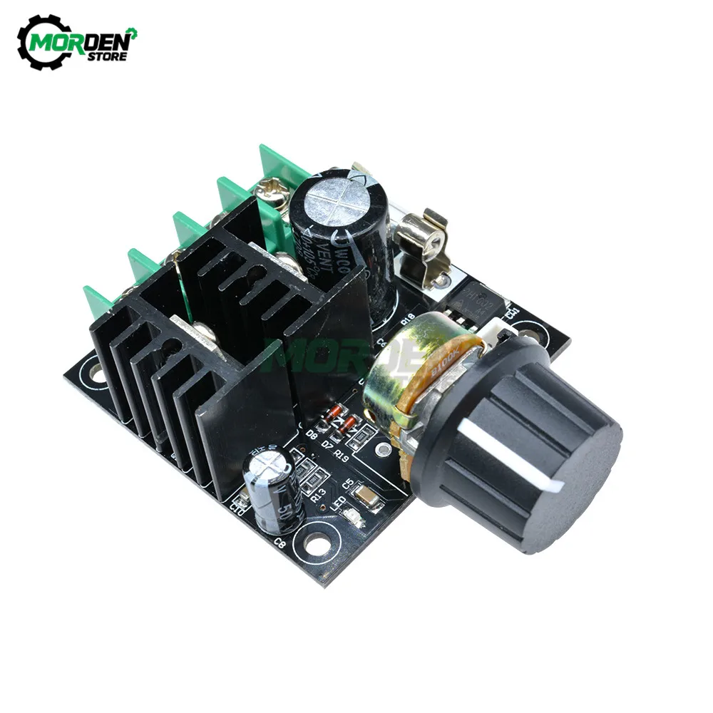 Автоматический регулятор скорости двигателя постоянного тока 12 В 24 в 32 40 PWM 400 Вт 13 кГц модуль регулятора 10 А 50