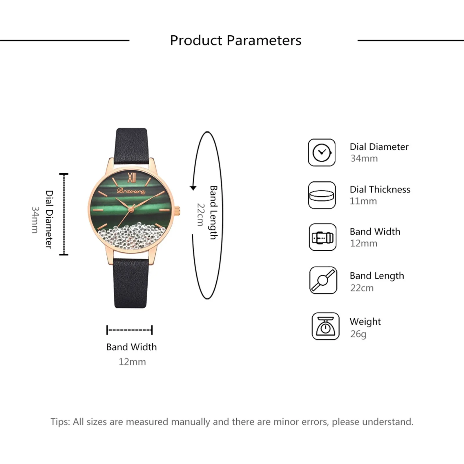 

Simple Style Women Leather Strap Watches Fashion Ladies Quartz Wrist Watches Gift Elegant Women Business Clock Reloj Mujer#1023