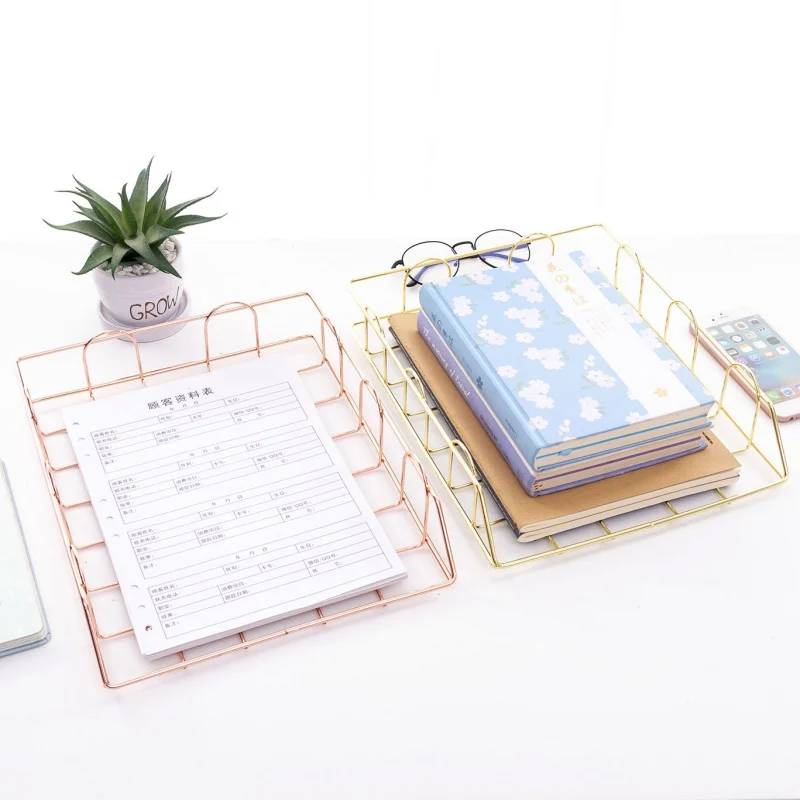 

Nordic Style Newspaper And Magazine Racks Metal Iron Wall Hanging Holder Book Shelf Storage Organizer DIY Home Decoration