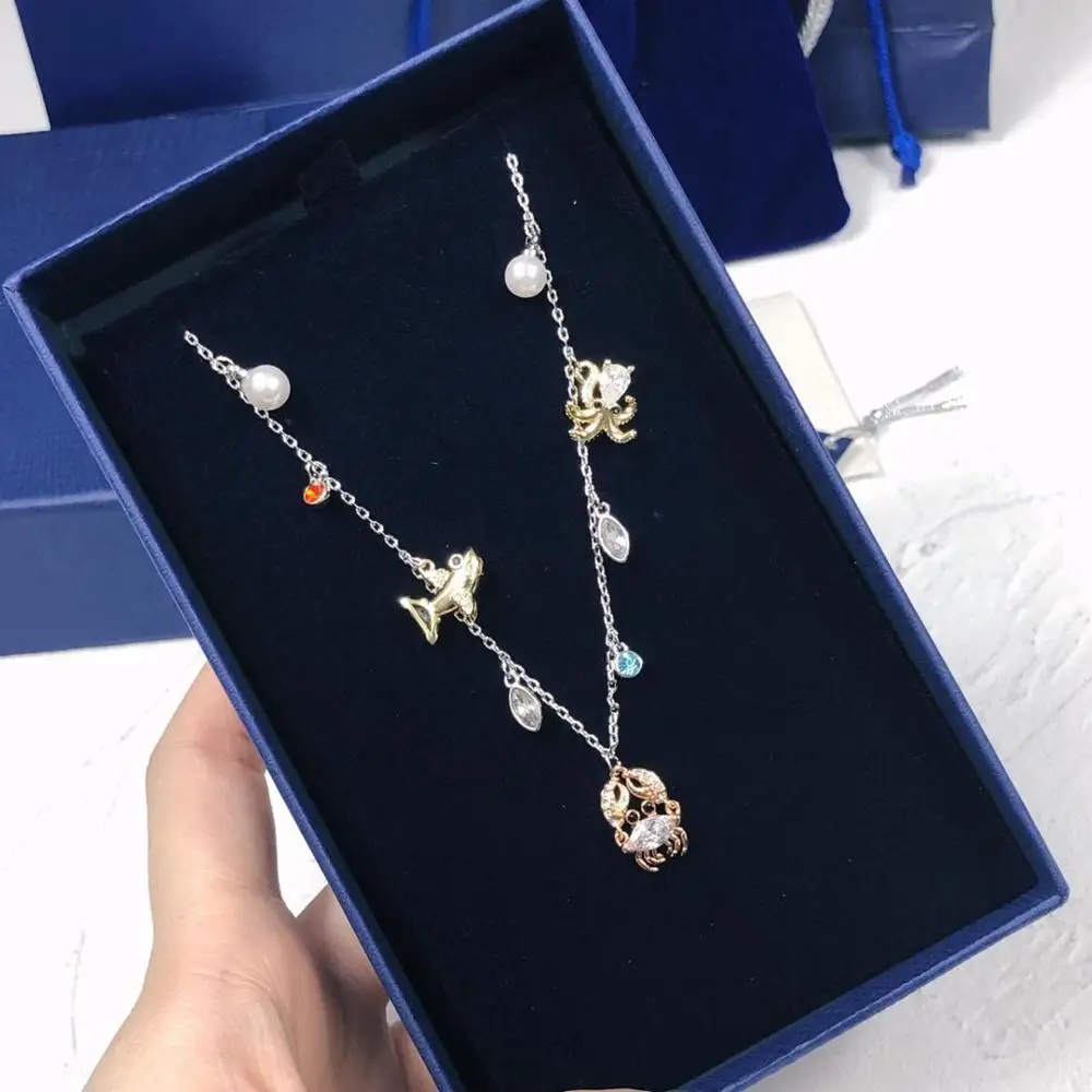 

The Original Reproduction 1:1OCEAN Marine Life Clever Interesting Vitality Necklace Jewelry