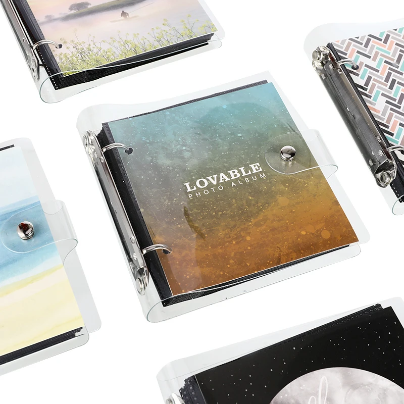 100 карманы 3 дюймов Мини пленка Фотобумага альбом Памятная книжка для ЖК дисплея с