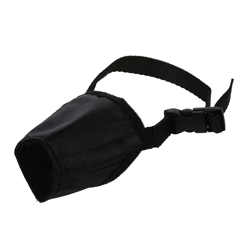 Сетка нейлоновая Регулируемая мордочка для тренировки собак черный 11 см Размер