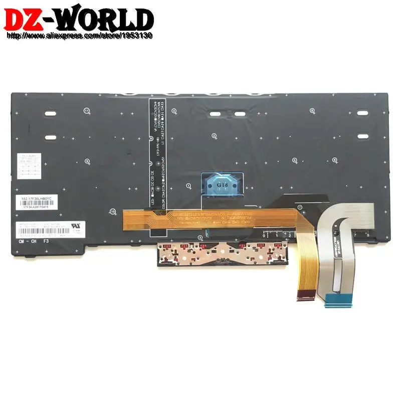 New Original PT Portuguese Backlit Keyboard for Lenovo Thinkpad E480 E490 T480S L480 T490 T495 L380 L390 Yoga L490 P43s Laptop | Компьютеры