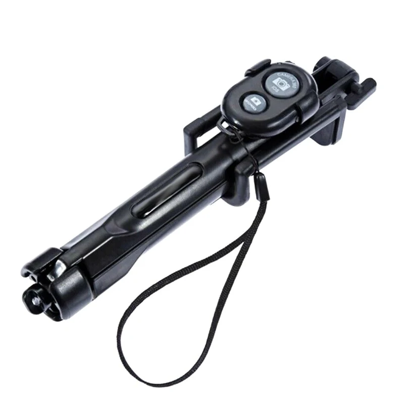 3 в 1 Беспроводная Bluetooth селфи палка Мини Выдвижная Настольный Штатив с