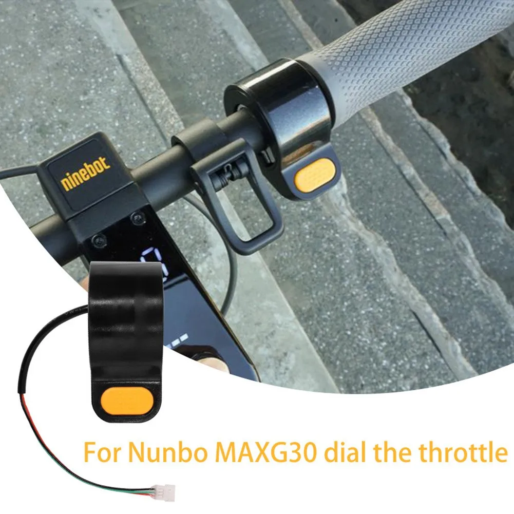 

Electric Scooter Finger Dial Accelerator High Sensitivity Finger Thumb Throttle For Ninebot No. 9 S G30 MAX Skateboard