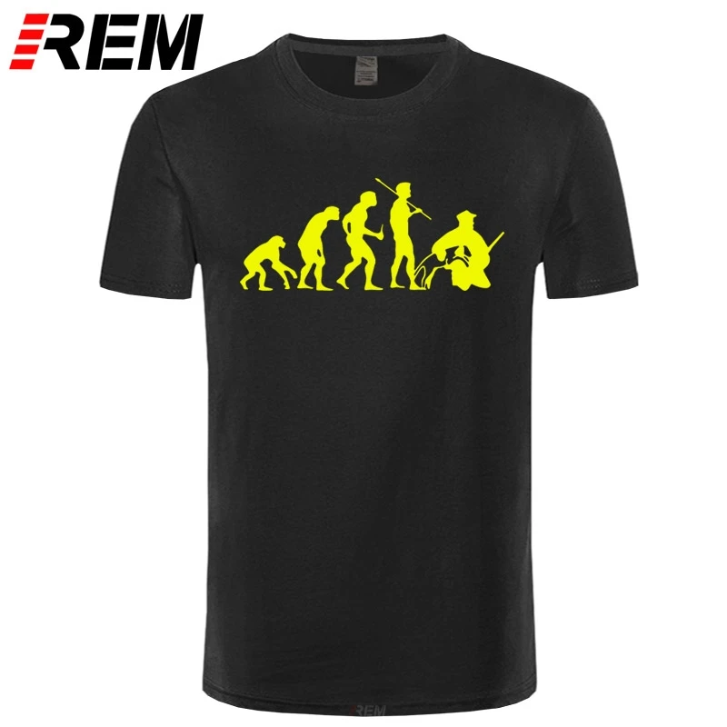 

REM Funny Hunt Evolution T-shirt Club Hunter T shirt High Quality Pure Cotton Boutique Tshirt 16 Colors Unisex Tee Free Shipping