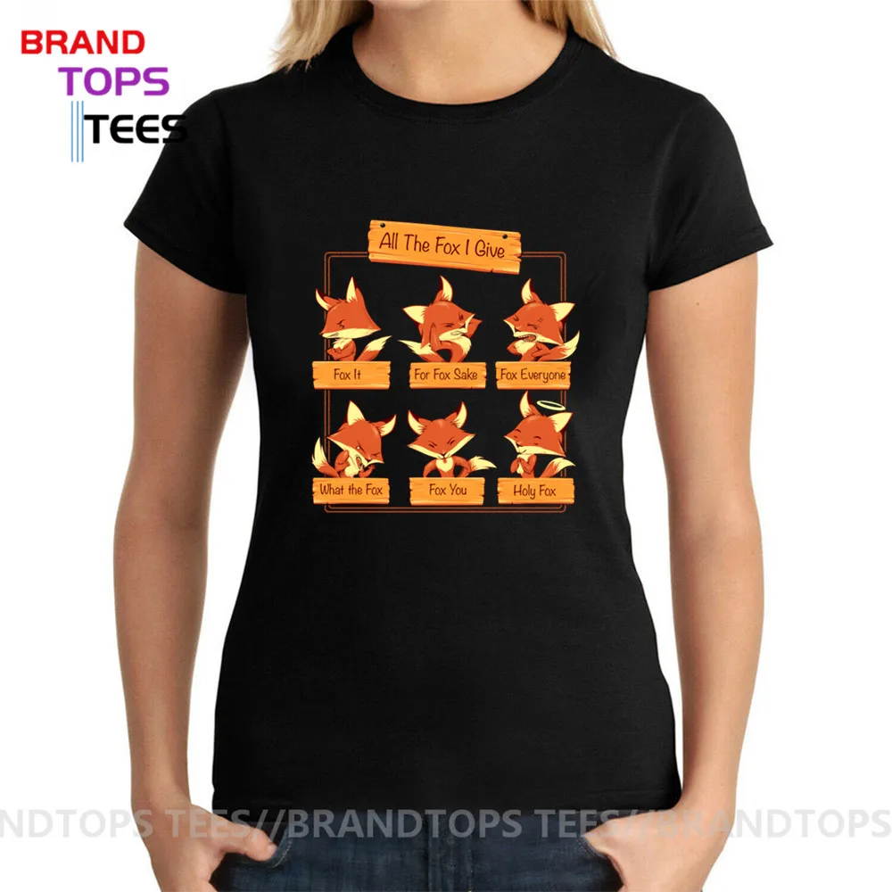 Все лиса я даю в стиле &quotхип-хоп&quot создают принтованная женская футболка с