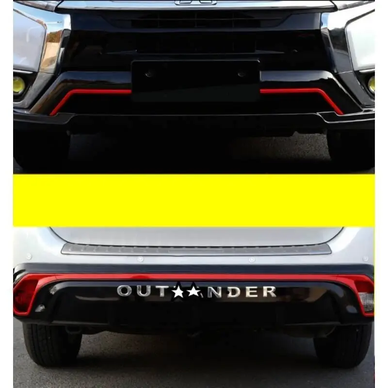 Запчасти для модификации авто аксессуары задний диффузор тюнинговый Стайлинг