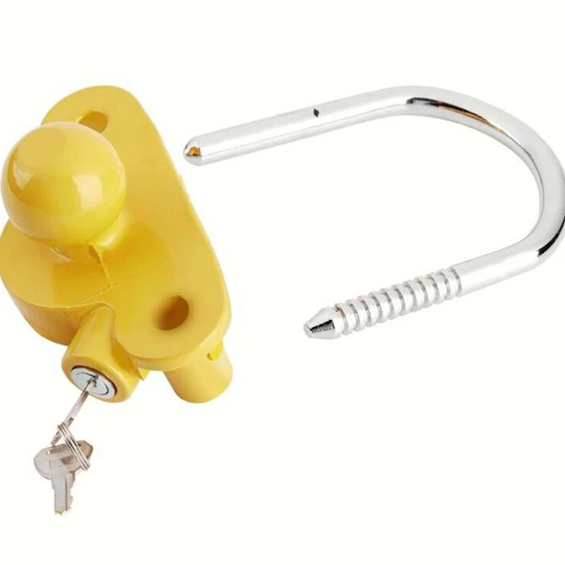 

Anti-Theft Lock Universal Boat Motorcycle Supplies Caravan Ball Coupler Trailer Locks High Quality Heavy Duty Hitch Accessories