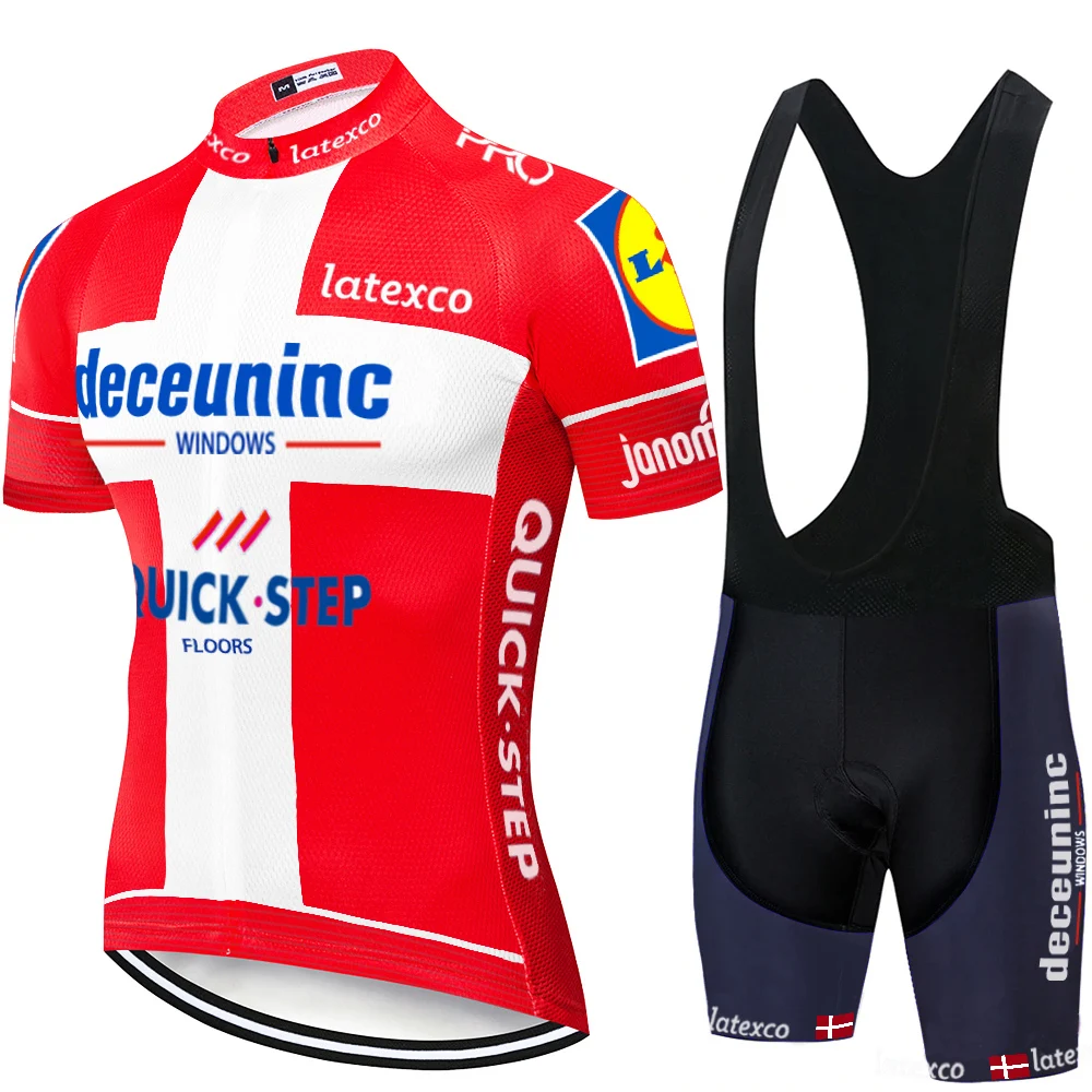 Team quick step 2020 велосипедный костюм мужские комплекты для велоспорта велосипедная