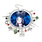 Женский браслет с бусинами и кристаллами, в богемном стиле