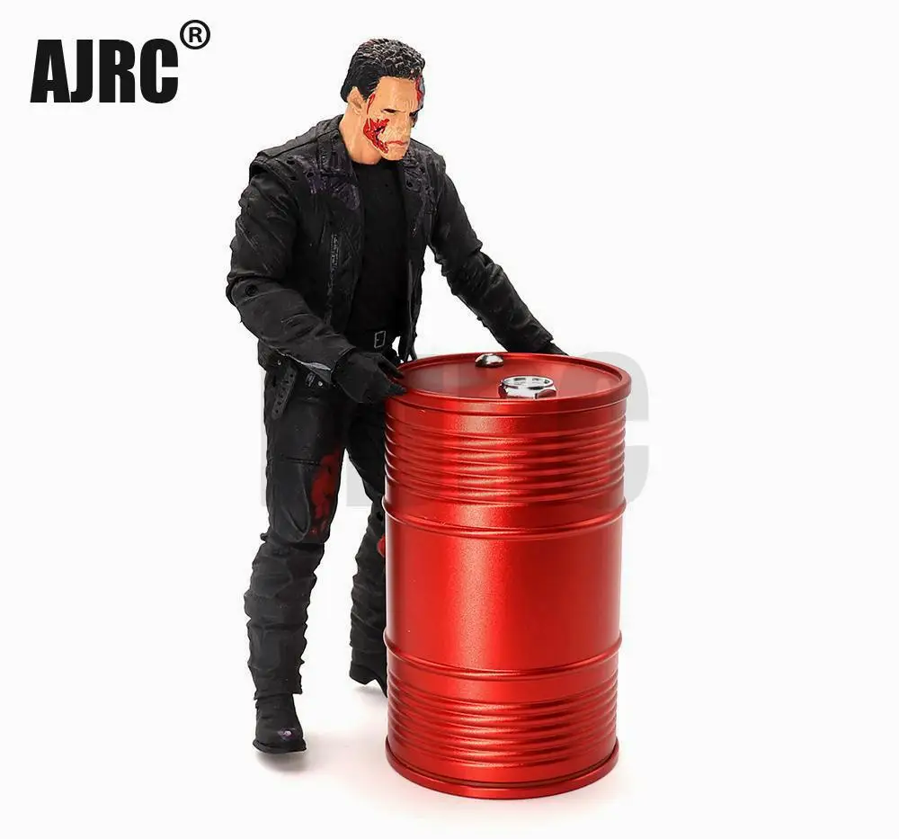 Металлический масляный барабан бак пепельница украшение для 1/10 RC Гусеничный