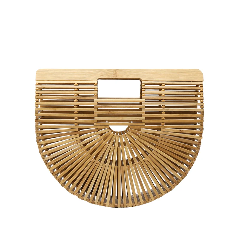 

Fashion Exquisite Bag Retro Casual Women Totes Lady Shoulder Minaudiere Bags Women Luxury Handbag Bamboo Bags