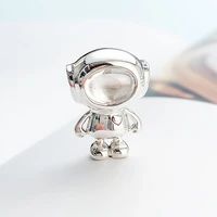 authentic 925 sterling silver beads new creative astronaut fashion beads fit original pandora bracelet for women diy jewelry