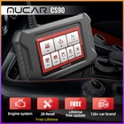 Диагностический сканер MUCAR CS90 для автомобиля, Obd2 сканер для системы двигателя, 28 сбросов, бесплатные жизненные профессиональные инструменты для сканирования автомобиля, диагностические инструменты