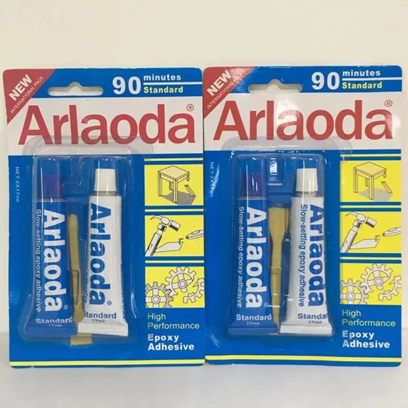 2 минуты отверждения супер жидкий аралдит шт./компл. 5/90 минут металлический клей