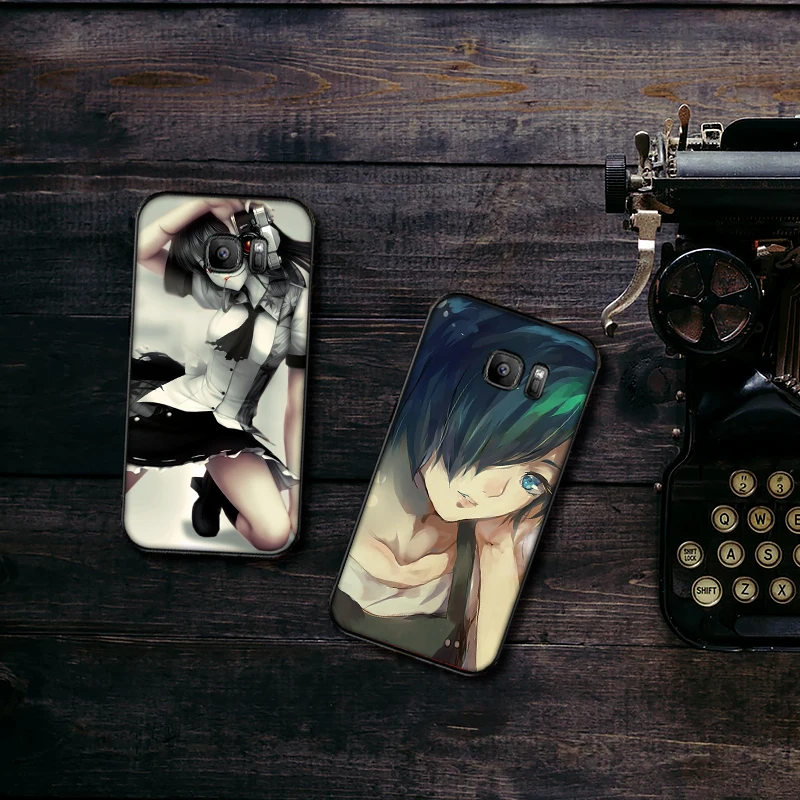 Милая девочка из мультфильма Мягкий силиконовый чехол для телефона Samsung Galaxy S8 S9 S10