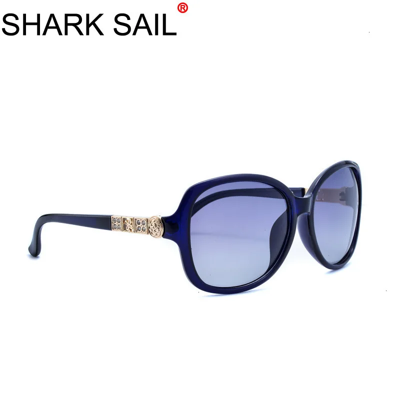 Акула парус кошачий глаз тени для женщин модные солнцезащитные очки Брендовые