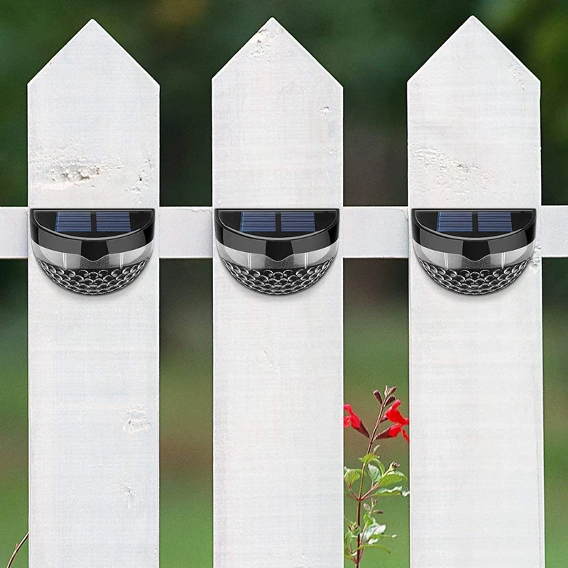 Hot Solar Fence Lights Decorative LED Garden Waterproof Wireless Outdoor for Patio Y | Лампы и освещение