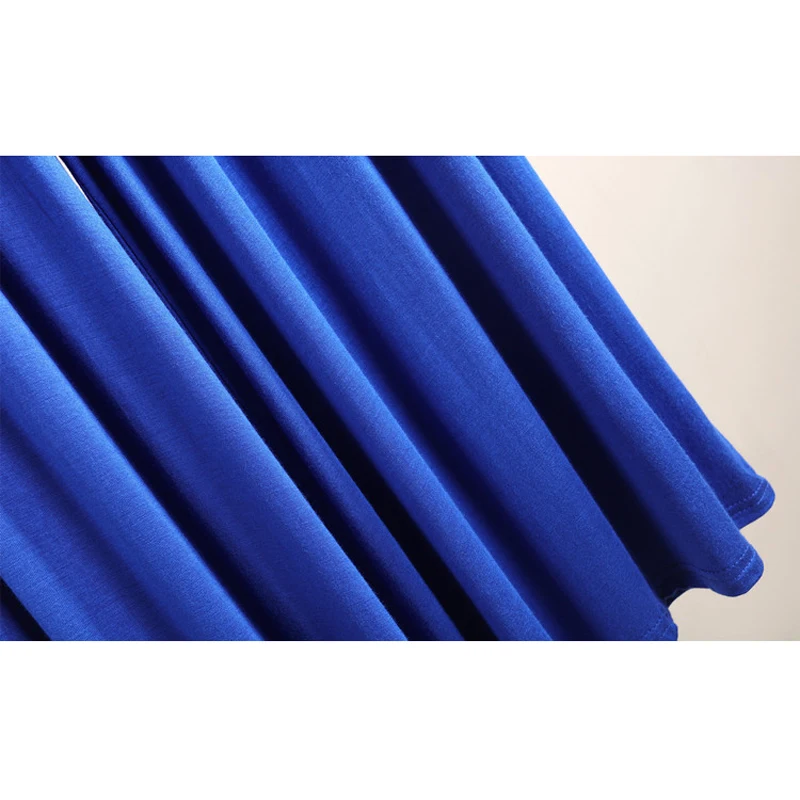 Летние Модальные широкие брюки для женщин модные повседневные размера плюс XL