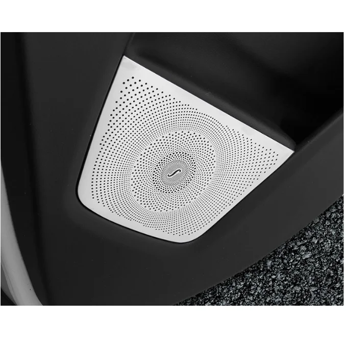 Колонки мерседес. Накладки на динамики в стили мерседес. Styling audio. Накладки на динамики мерседес. Динамики burmester w205.