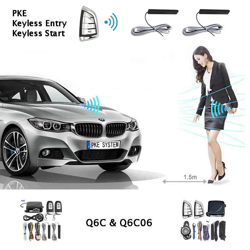 Умный запуск двигателя с дистанционным управлением телефона автозапуск